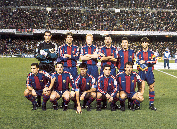 Michael Laudrup cùng đồng đội